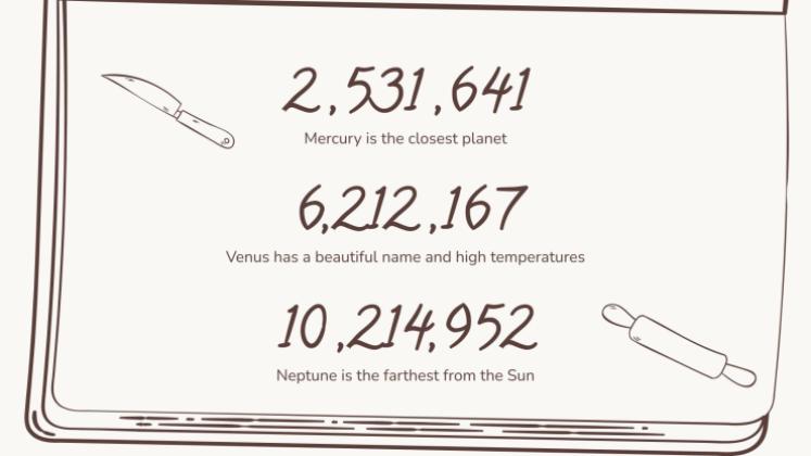 Plantilla de presentación Marrón