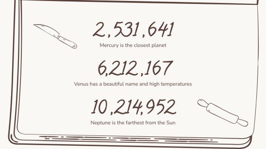 Plantilla de presentación Marrón