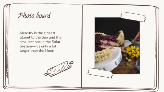 Plantilla de presentación Marrón