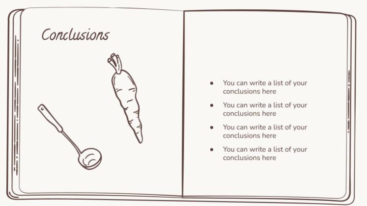 Plantilla de presentación Marrón