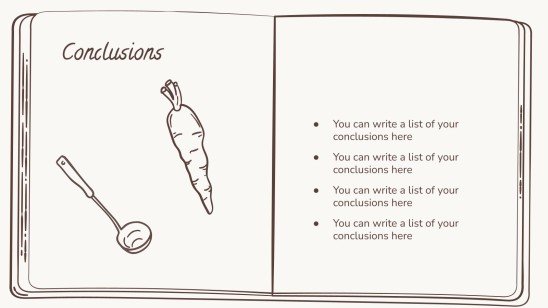 Plantilla de presentación Marrón