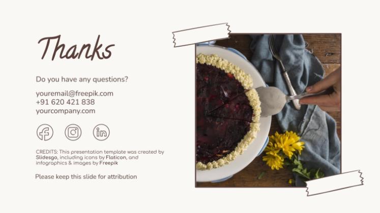 Plantilla de presentación Marrón