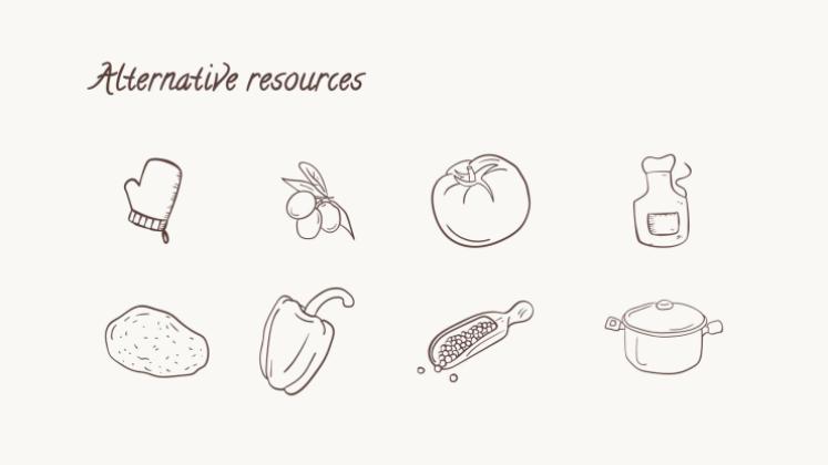 Plantilla de presentación Marrón