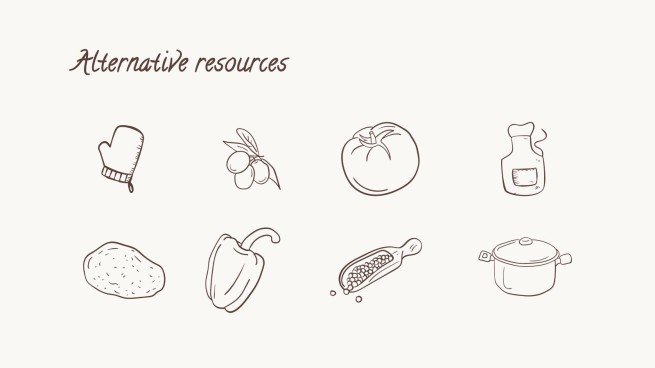 Plantilla de presentación Marrón