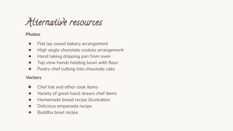 Plantilla de presentación Marrón