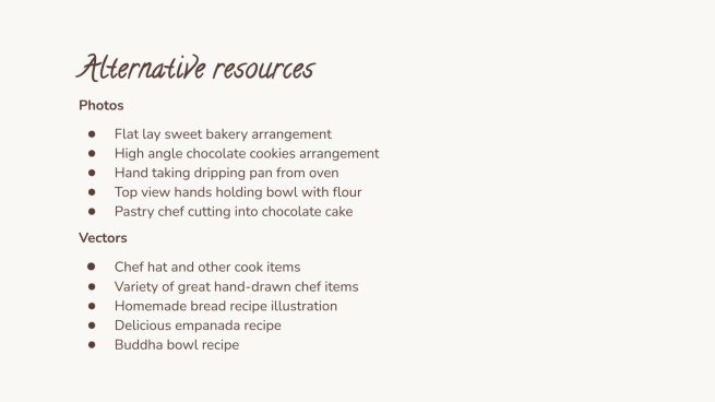 Plantilla de presentación Marrón