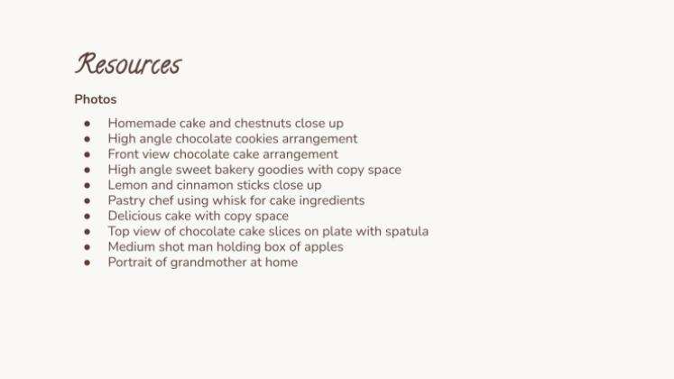 Plantilla de presentación Marrón