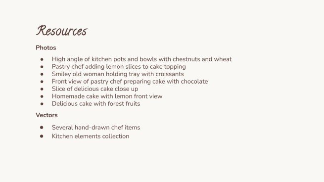 Plantilla de presentación Marrón