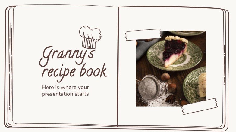 Free templates about Recipes for Google Slides and PowerPoint