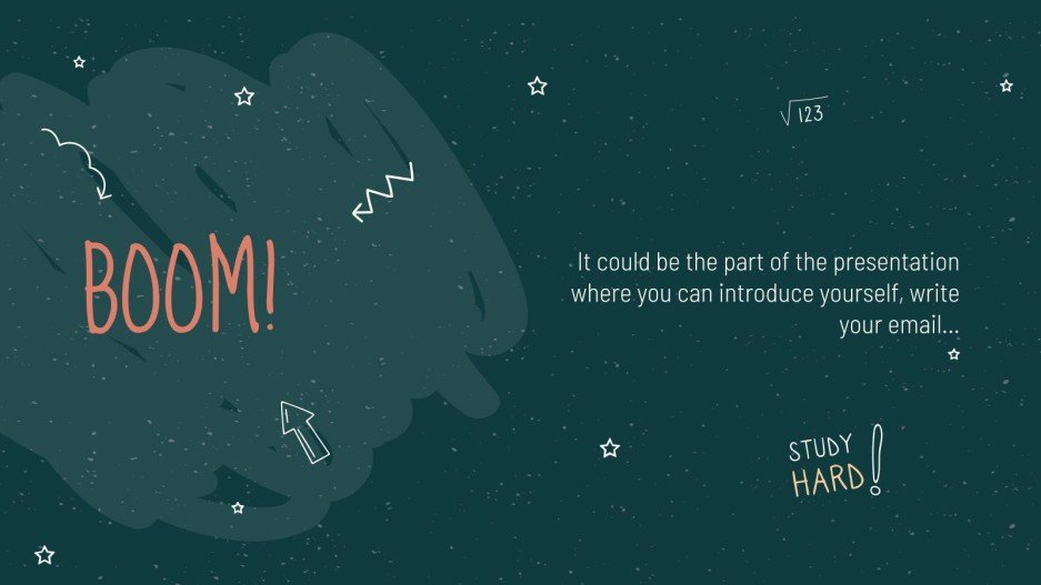 Chalkboard Background Google Slides Theme and PPT Template