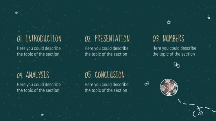 Arrière-plan de tableau noir Modèles de présentation