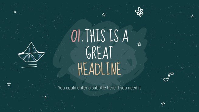 Arrière-plan de tableau noir Modèles de présentation