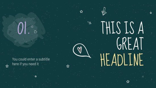 Arrière-plan de tableau noir Modèles de présentation