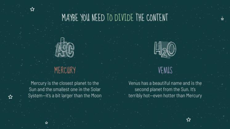 Arrière-plan de tableau noir Modèles de présentation