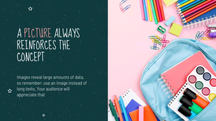 Arrière-plan de tableau noir Modèles de présentation