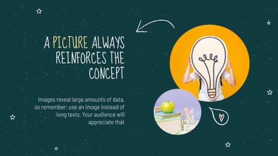 Arrière-plan de tableau noir Modèles de présentation