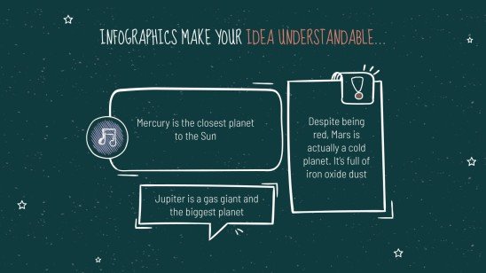 Arrière-plan de tableau noir Modèles de présentation