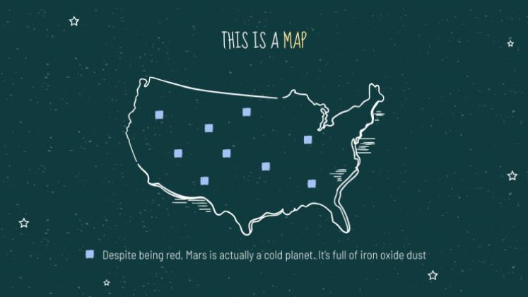 Arrière-plan de tableau noir Modèles de présentation