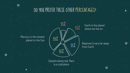 Arrière-plan de tableau noir Modèles de présentation