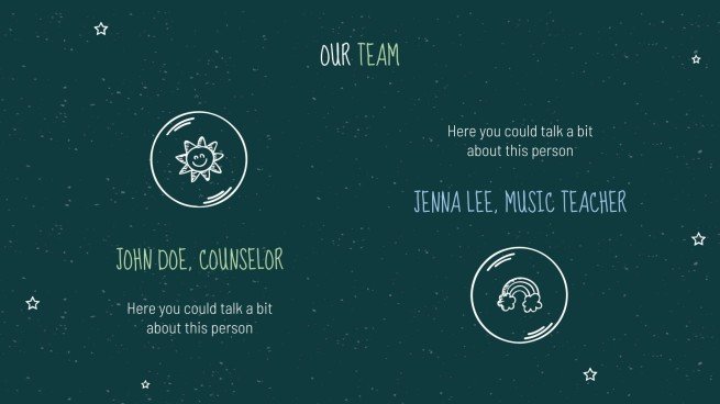 Arrière-plan de tableau noir Modèles de présentation