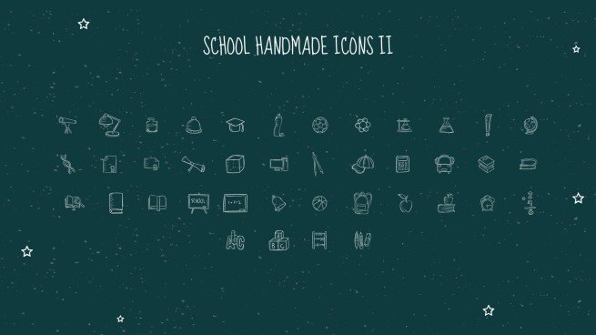 Arrière-plan de tableau noir Modèles de présentation