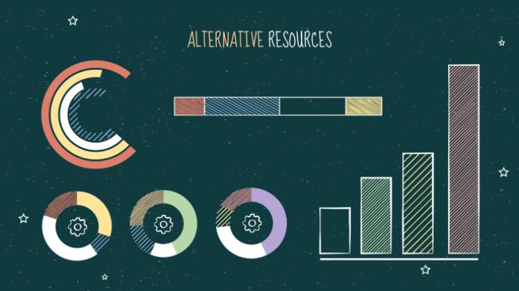 Arrière-plan de tableau noir Modèles de présentation