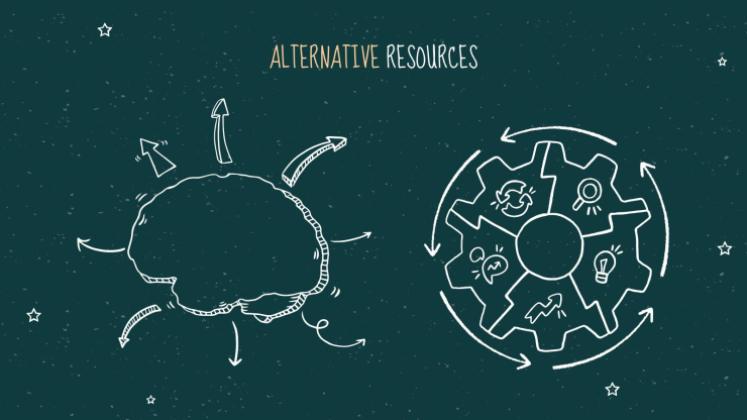 Arrière-plan de tableau noir Modèles de présentation