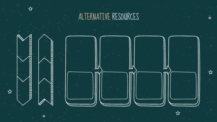 Arrière-plan de tableau noir Modèles de présentation