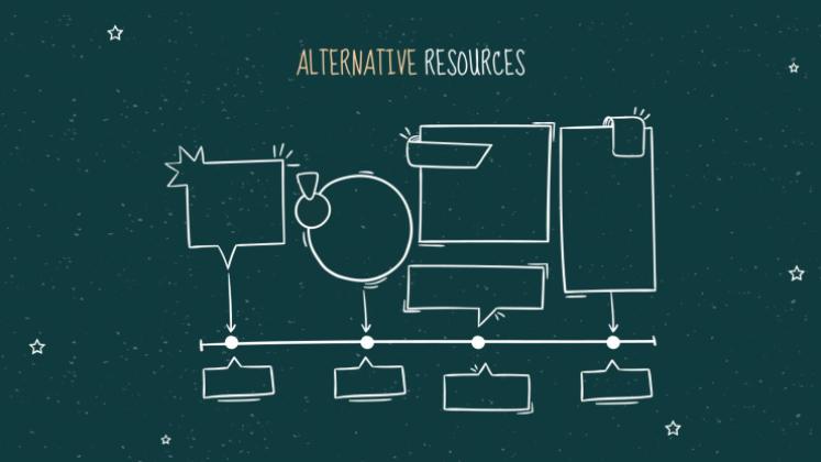 Arrière-plan de tableau noir Modèles de présentation