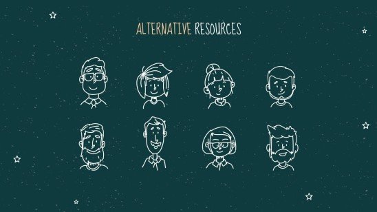 Arrière-plan de tableau noir Modèles de présentation