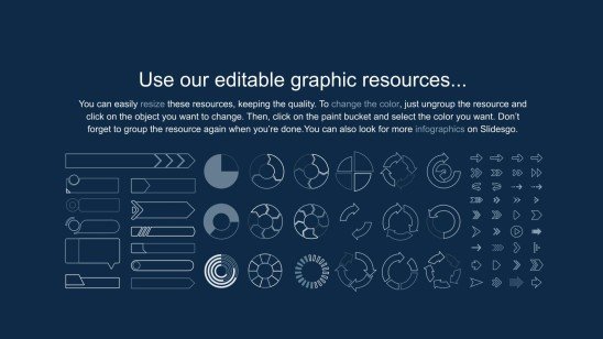 Arrière-plan de tableau noir Modèles de présentation