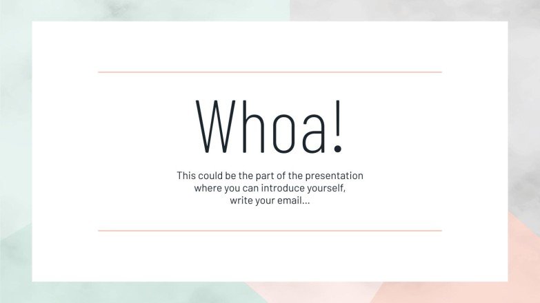 미니멀한 HS 주간 플래너 프레젠테이션 템플릿