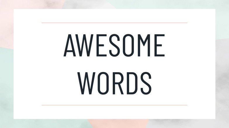 미니멀한 HS 주간 플래너 프레젠테이션 템플릿