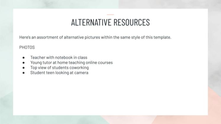 미니멀한 HS 주간 플래너 프레젠테이션 템플릿