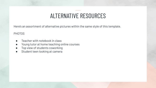 미니멀한 HS 주간 플래너 프레젠테이션 템플릿