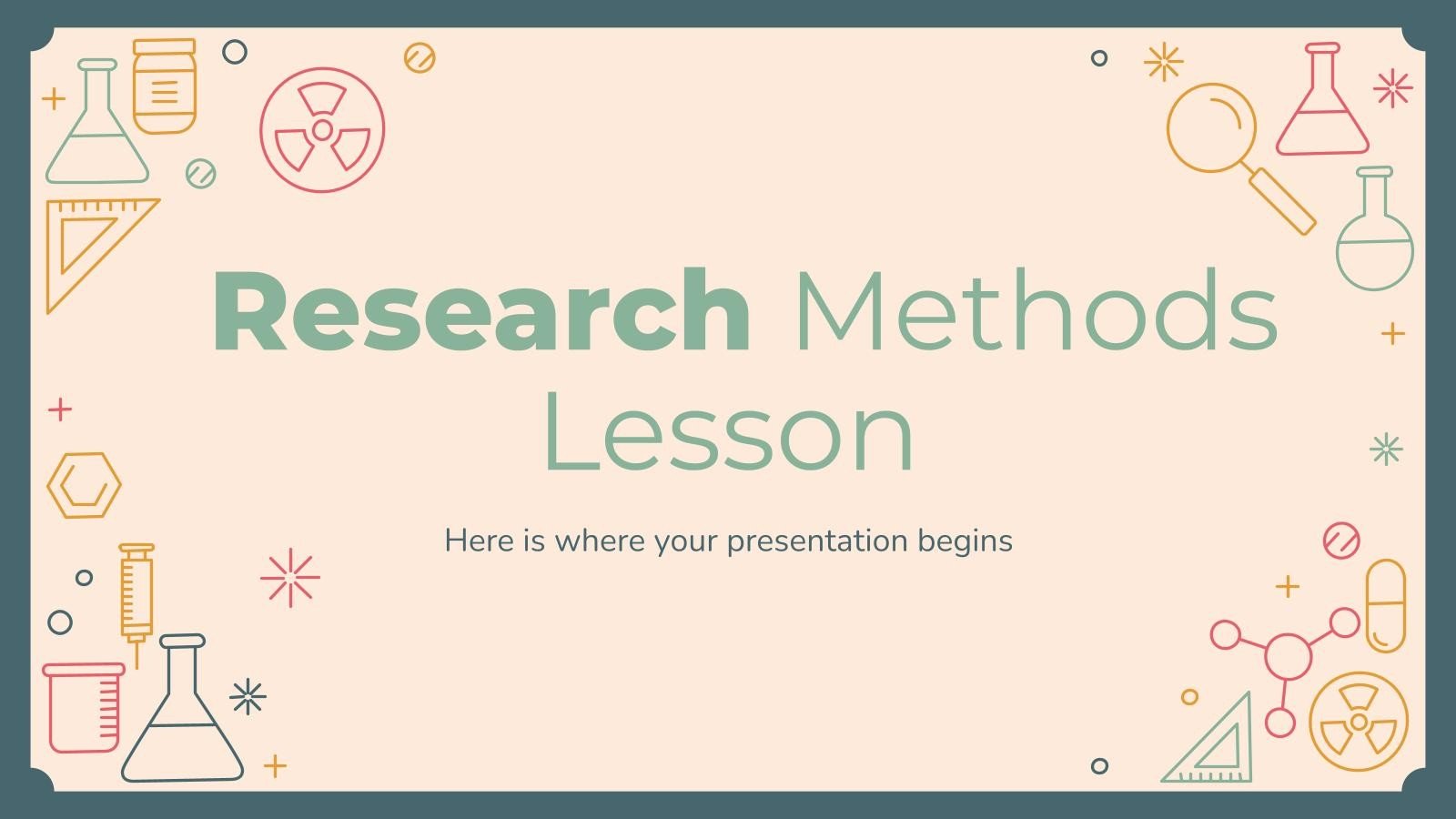 Research Methods Lesson Google Slides & PowerPoint template