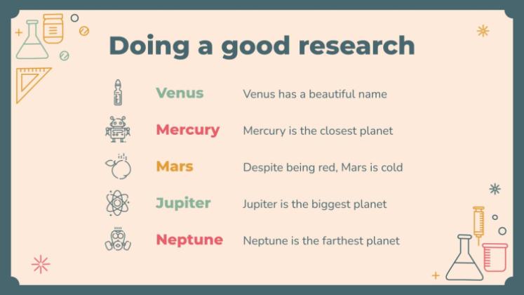 Research Methods Lesson presentation template 