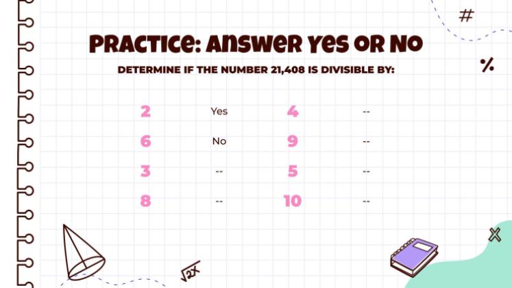 Mathematik für die 8. Klasse: Zahlentheorie Präsentationsvorlage