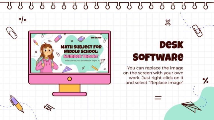 Mathematik für die 8. Klasse: Zahlentheorie Präsentationsvorlage