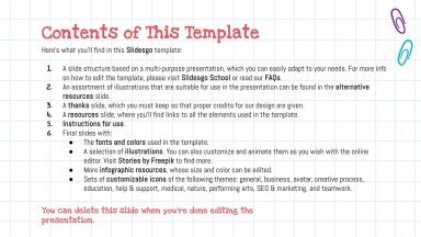 학교 과제 프레젠테이션 템플릿