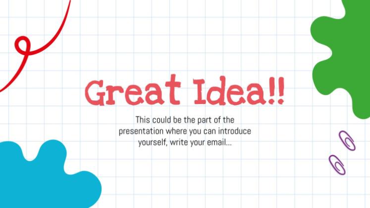 학교 과제 프레젠테이션 템플릿