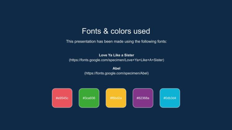 학교 과제 프레젠테이션 템플릿