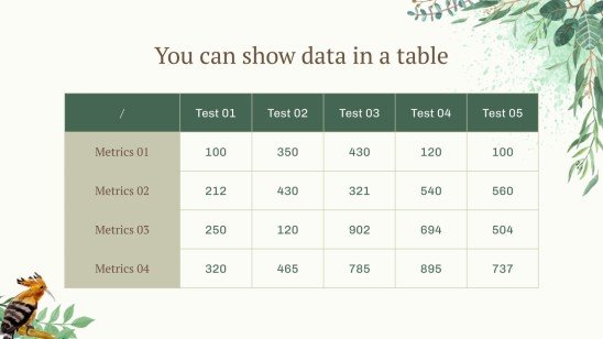 자연 과학 논문 프레젠테이션 템플릿