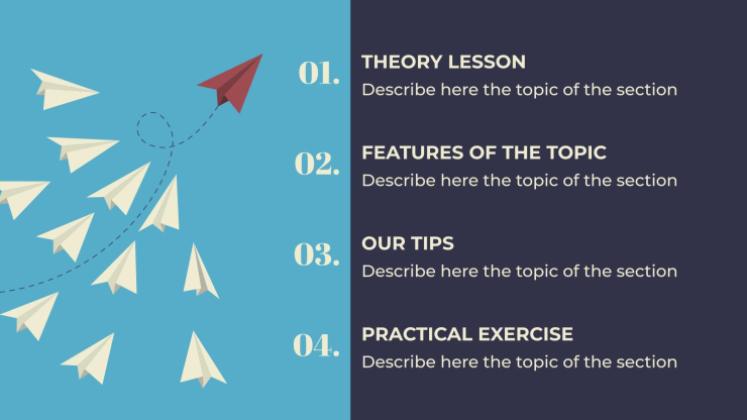 Become a Leader presentation template 