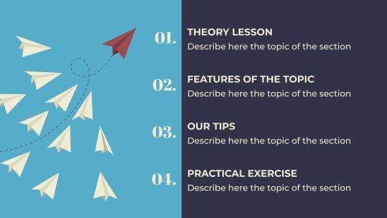 Become a Leader presentation template 