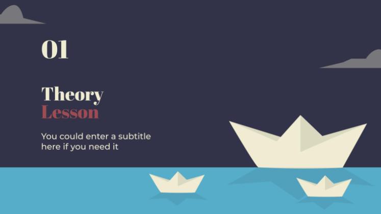 Become a Leader presentation template 