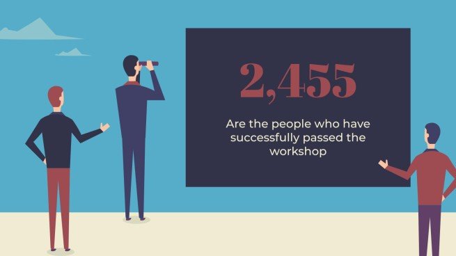 Become a Leader presentation template 