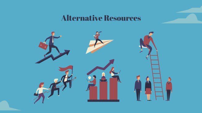 Become a Leader presentation template 