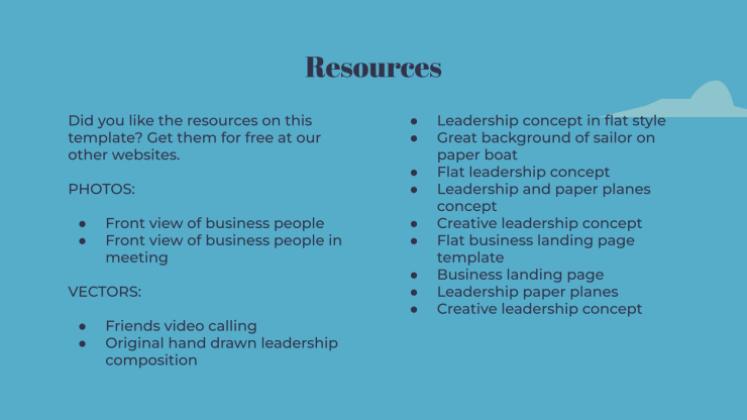 Become a Leader presentation template 