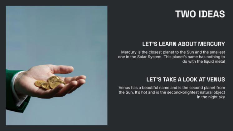 세계 재정 계획의 날 프레젠테이션 템플릿